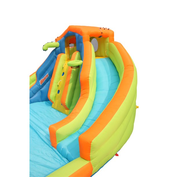 Banzai Adventure Club Outdoor Inflatable Water Park & Dual Slides, Ages 5 & Up, Unisex