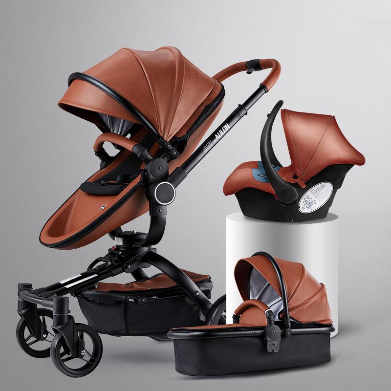 3-in-1 Luxury 360 Rotating Baby Stroller