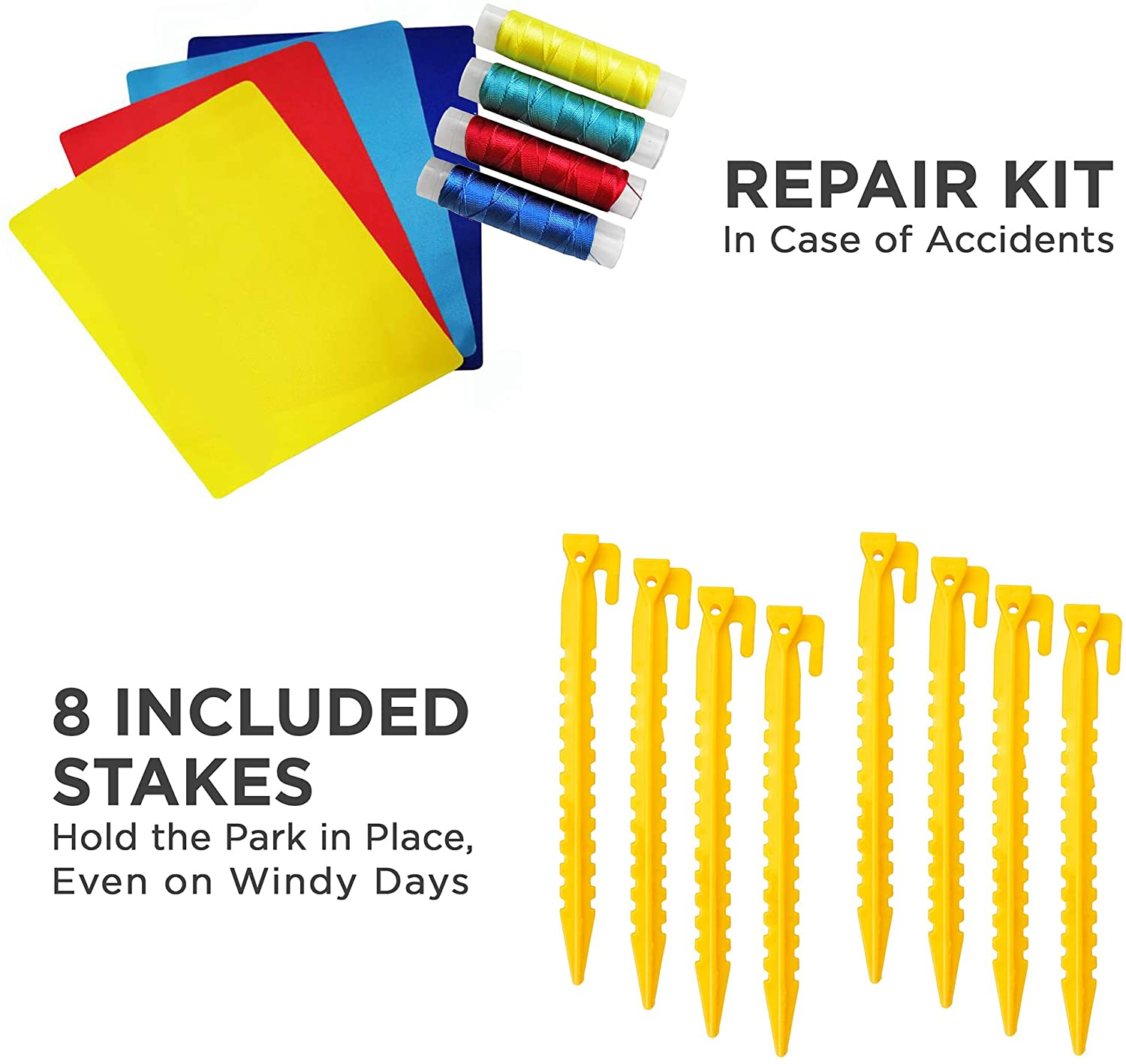 Deluxe Inflatable Water Slide Park C Heavy-Duty Nylon Bounce House for Outdoor Fun - Climbing Wall, Slide, Bouncer & Splash Pool C Easy to Set Up & Inflate with Included Air Pump & Carrying Case