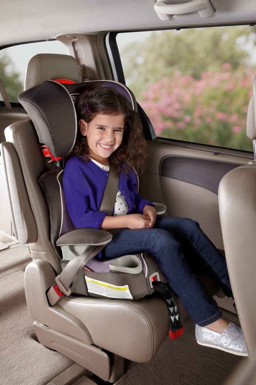 Affix Highback Booster Seat with Latch System, Atomic