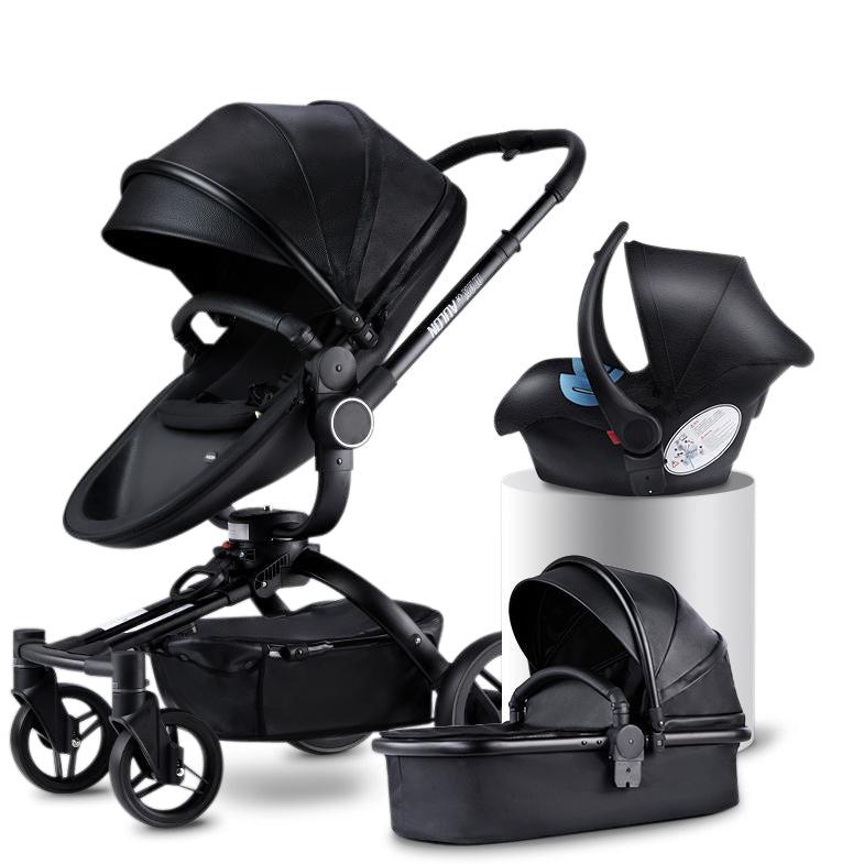 3-in-1 Luxury 360 Rotating Baby Stroller