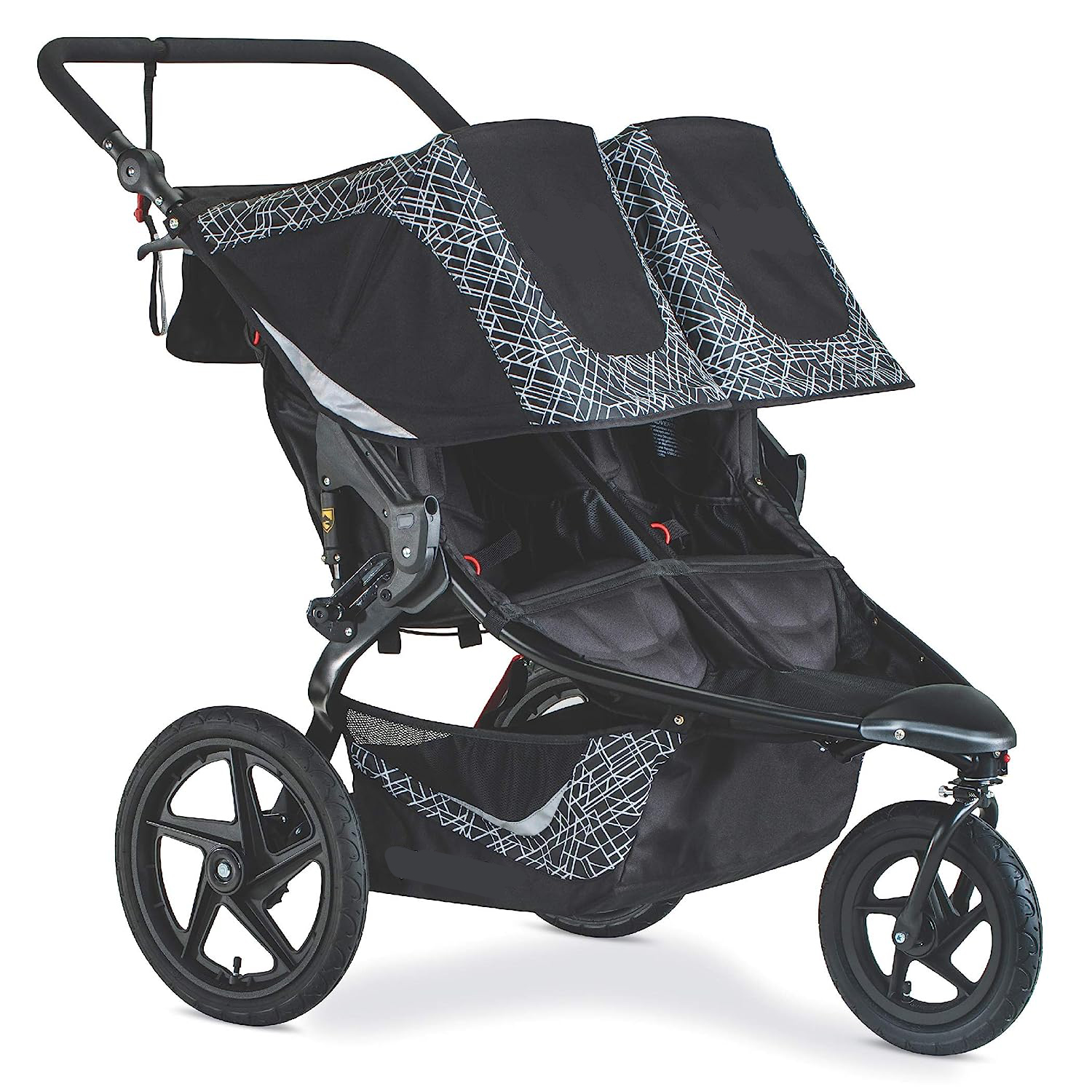 Gear Revolution Flex 3.0 Jogging Stroller, Lunar - Ultra-Reflective Accents