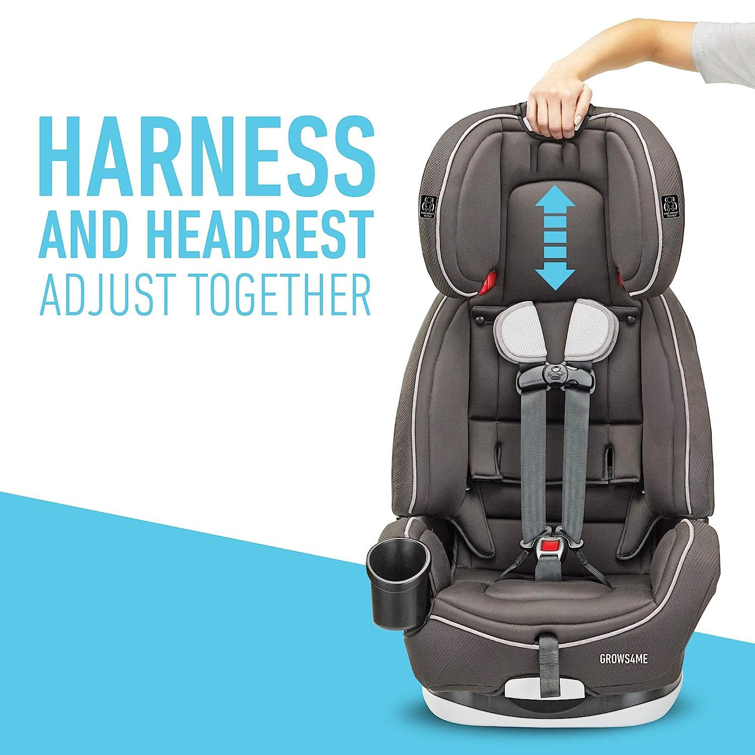 Grows4Me 4 in 1 Car Seat, Infant to Toddler Car Seat with 4 Modes, West Point