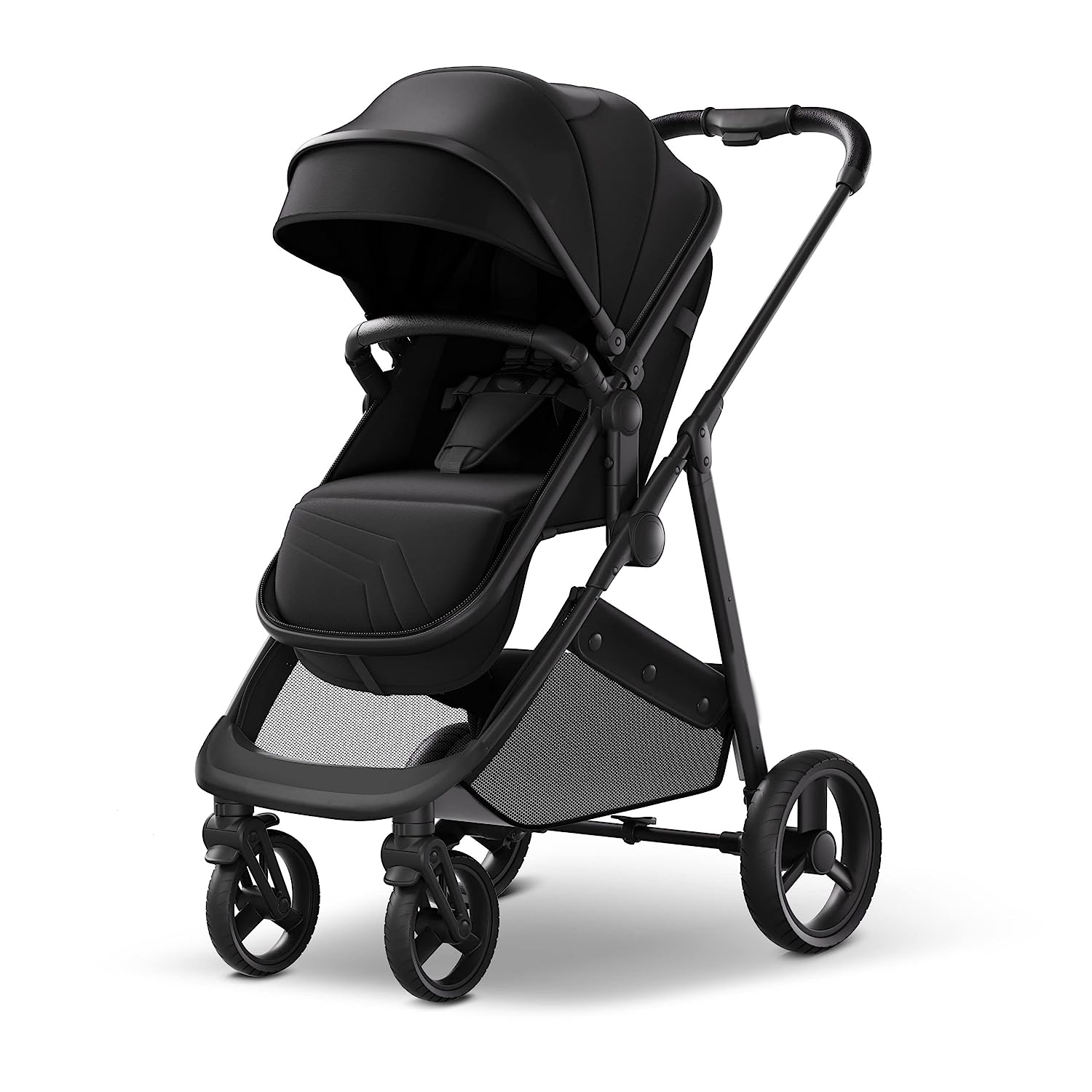 Convertible Baby Stroller with Bassinet Mode - Foldable Infant Stroller to Explore More as a Family - Toddler Stroller with Reversible Stroller Seat