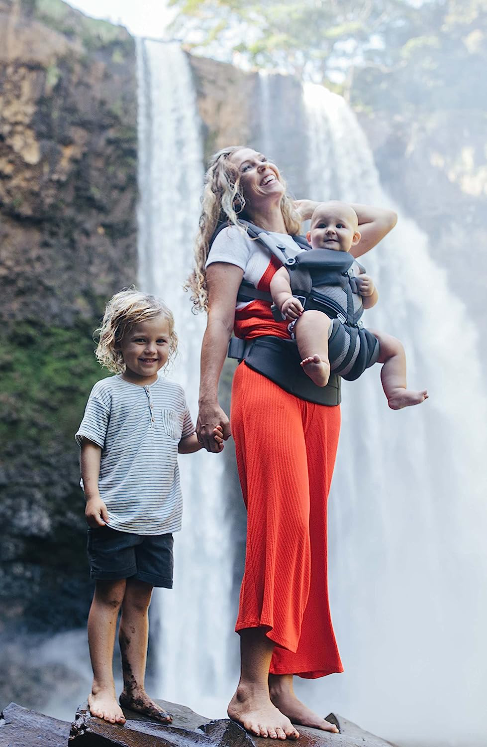 360 All-Position Baby Carrier for Newborn to Toddler with Lumbar Support & Cool Air Mesh (7-45 Lb), Pearl Grey