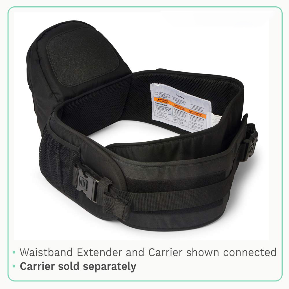Safety-Certified Hip Seat Baby Carrier - Moms Choice Award Winner,  Ergonomic Carrier & Extenders for Newborns & Toddlers (Carrier, Grey)