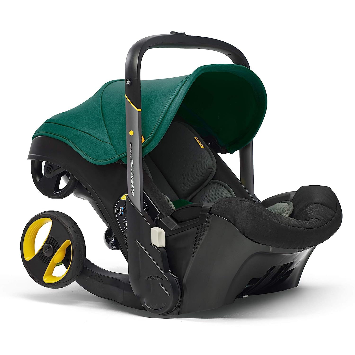 Infant Car Seat & Latch Base - Rear Facing, Car Seat to Stroller in Seconds - US Version, Nitro Black