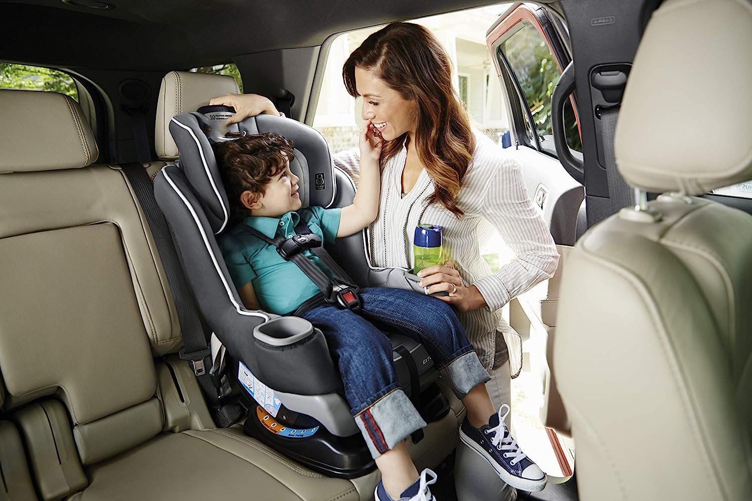 Extend2Fit Convertible Car Seat, Ride Rear Facing Longer with Extend2Fit, Gotham