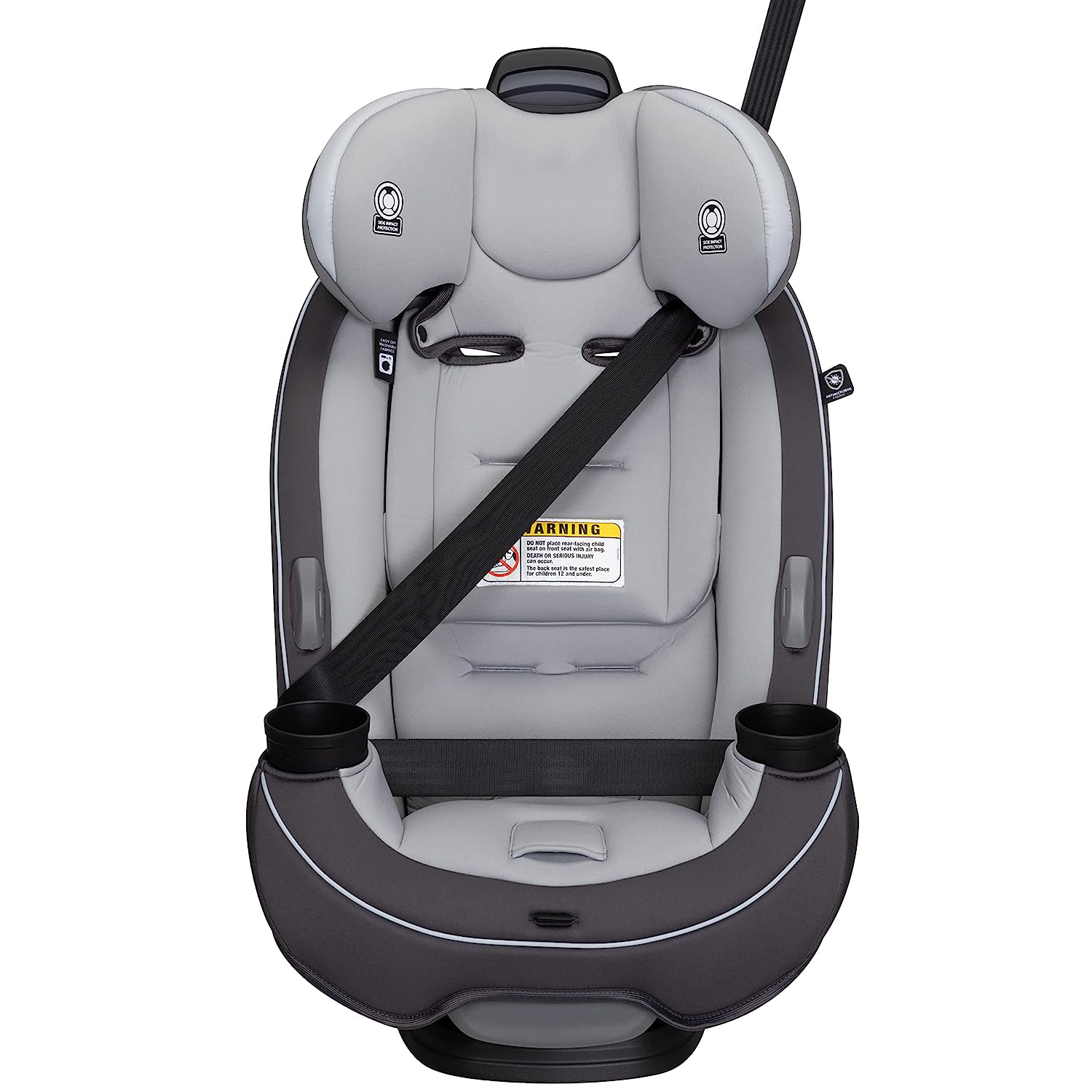 Safety 1st Grow and Go All-in-One Convertible Car Seat, Rear-facing 5-40 pounds, Forward-facing 22-65 pounds, and Belt-positioning booster 40-100 pounds, Carbon Wave