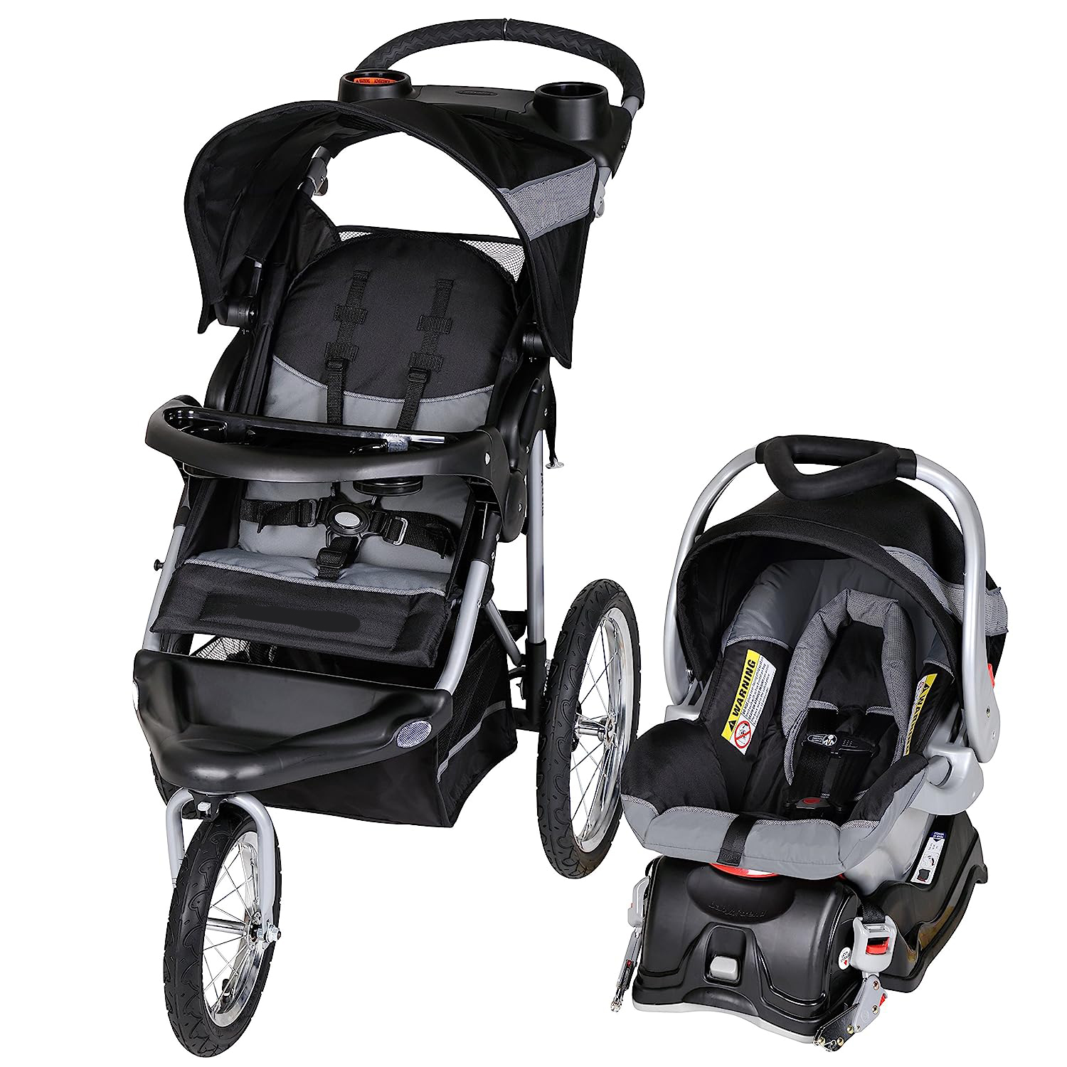 Baby Trend Expedition Jogger Stroller, Phantom, 50 Pounds