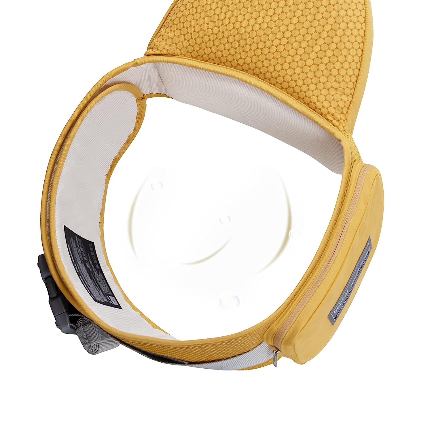 Baby Carrier Newborn to Toddler Baby Hip Carrier with Head Hood,Waist Extender & 3 Pieces Teething Pads (Grey)