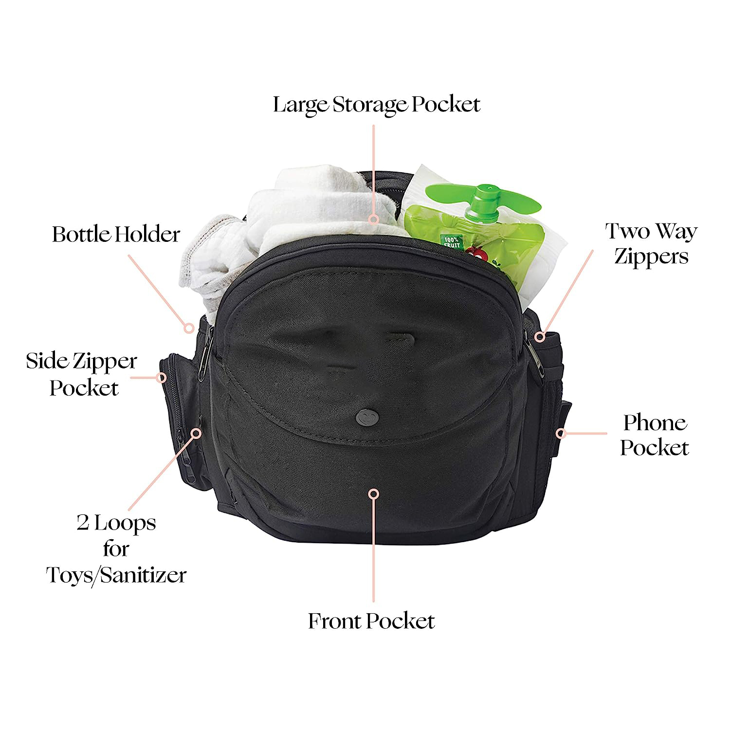 Safety-Certified Hip Seat Baby Carrier - Moms Choice Award Winner,  Ergonomic Carrier & Extenders for Newborns & Toddlers (Carrier, Grey)