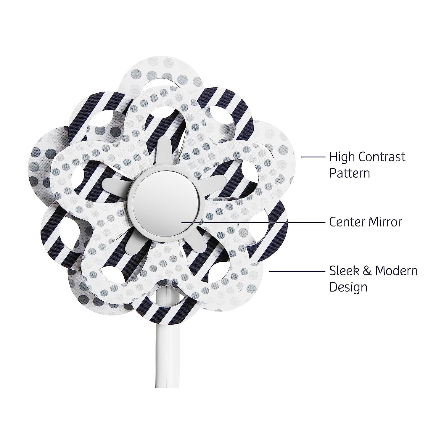 Bluetooth Enabled Lightweight Baby Swing with Natural Sway in 5 Ranges of Motion, Includes Remote Control