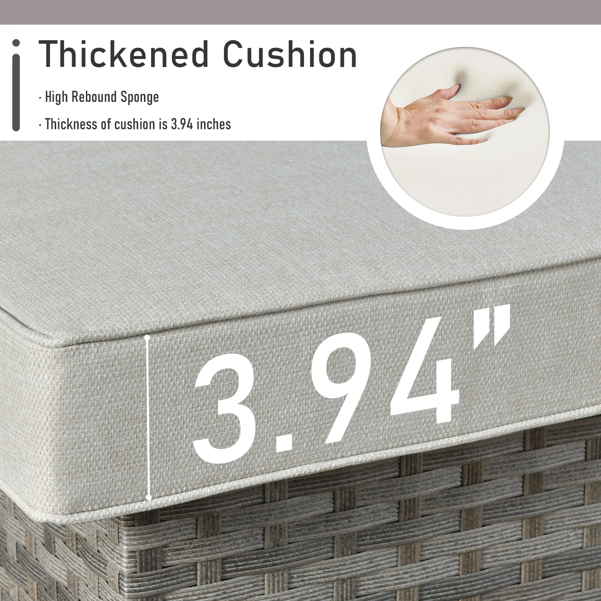 Ovios Patio Furniture Set 13-Piece include 42