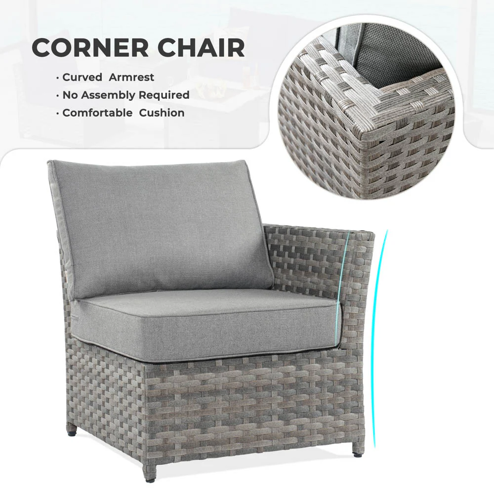 Ovios Patio Furniture Set New Rimaru 6-Piece, Fully Assembled