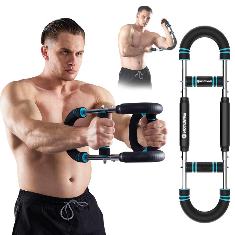 HOTWAVE Arm Trainer Chest workout Strengthen Chest and Arm Muscles Men's Fitness Trainer Detachable Portable Spring Resistance Home Fitness Equipment