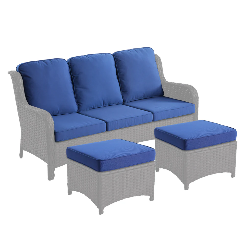 Ovios Kenard Series Replacement Seat, Back Cushion Cover(Refer to the Dimension in Description,Only cover)