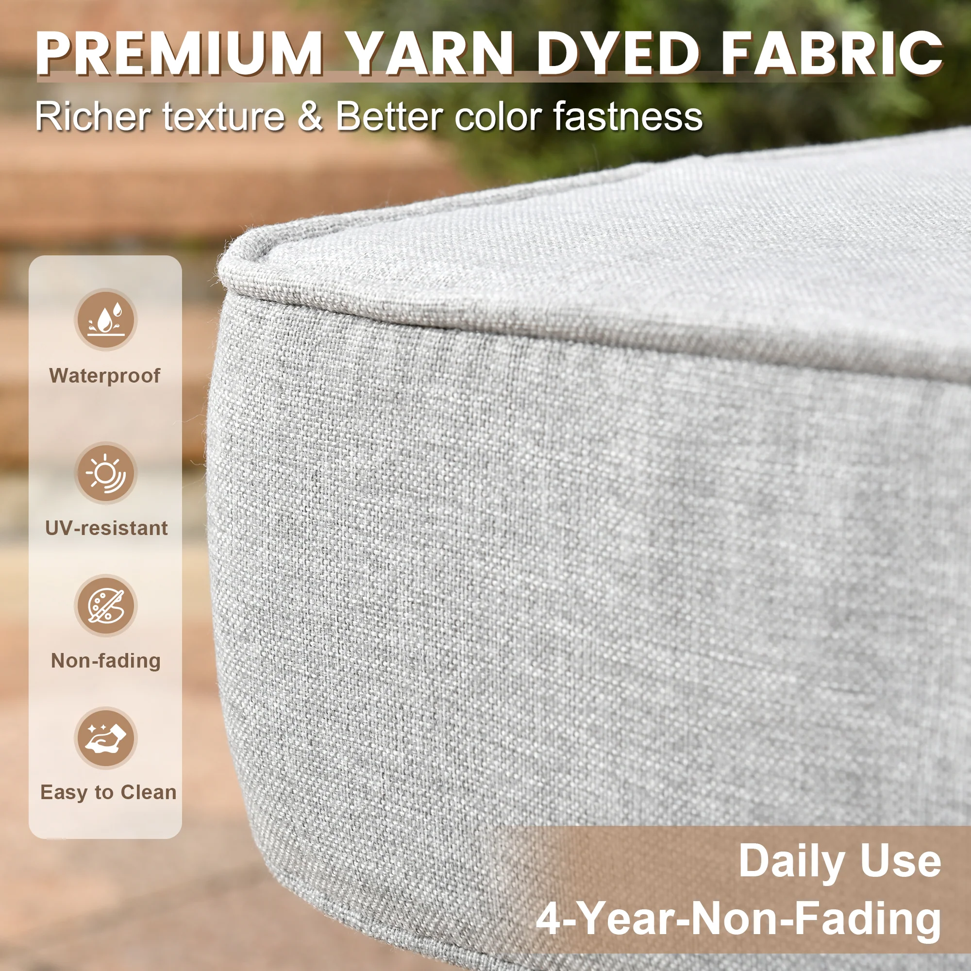 SKT Series - Sectional Outdoor Furniture Set 8-Piece