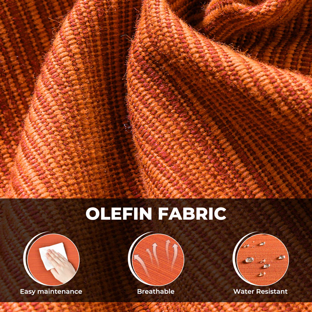 Ovios New Rimaru Series Patio Furniture Set  7-Piece include Swivel Chairs Set Partially Assembled