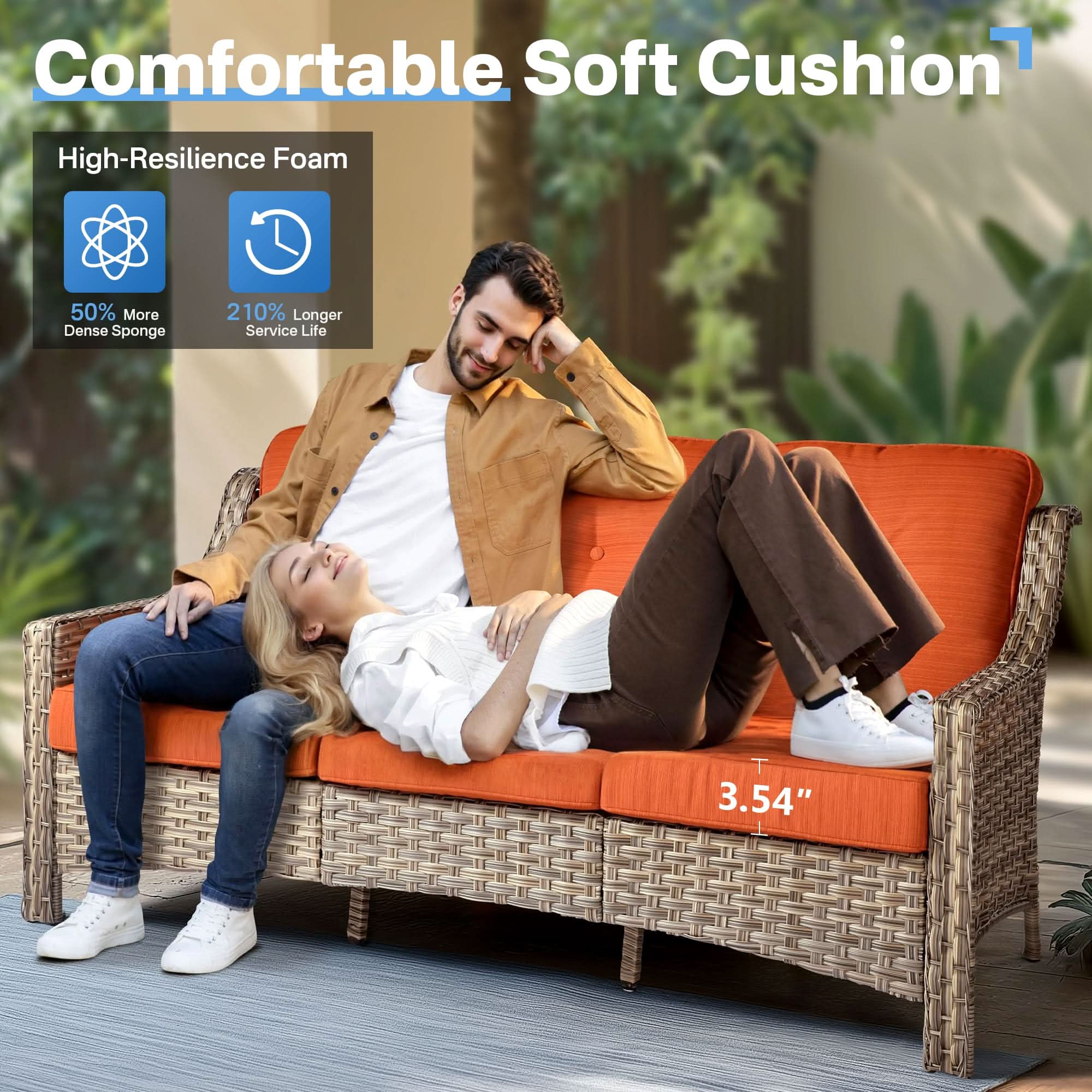 Ovios Conversation Set 6-Piece PAD Series