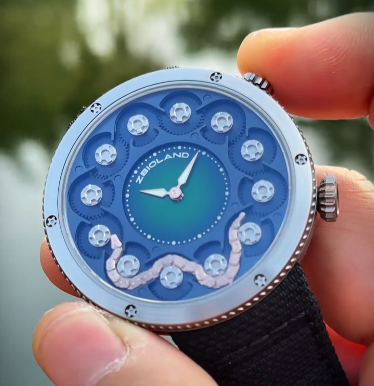 JUMBOLINE original design animal snake king mechanical watch