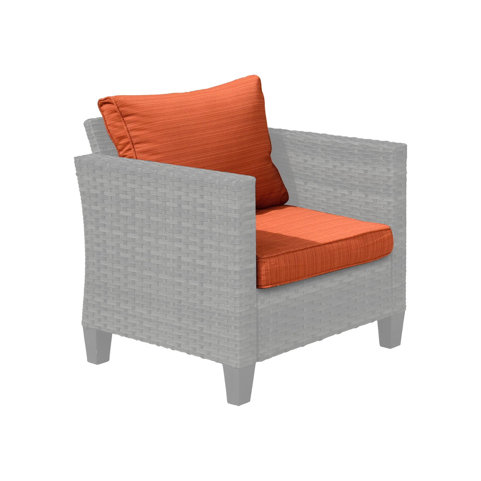 Ovios Vultros Series Replacement Seat, Back, Ottoman Cushion (Refer to the Dimension in Description)