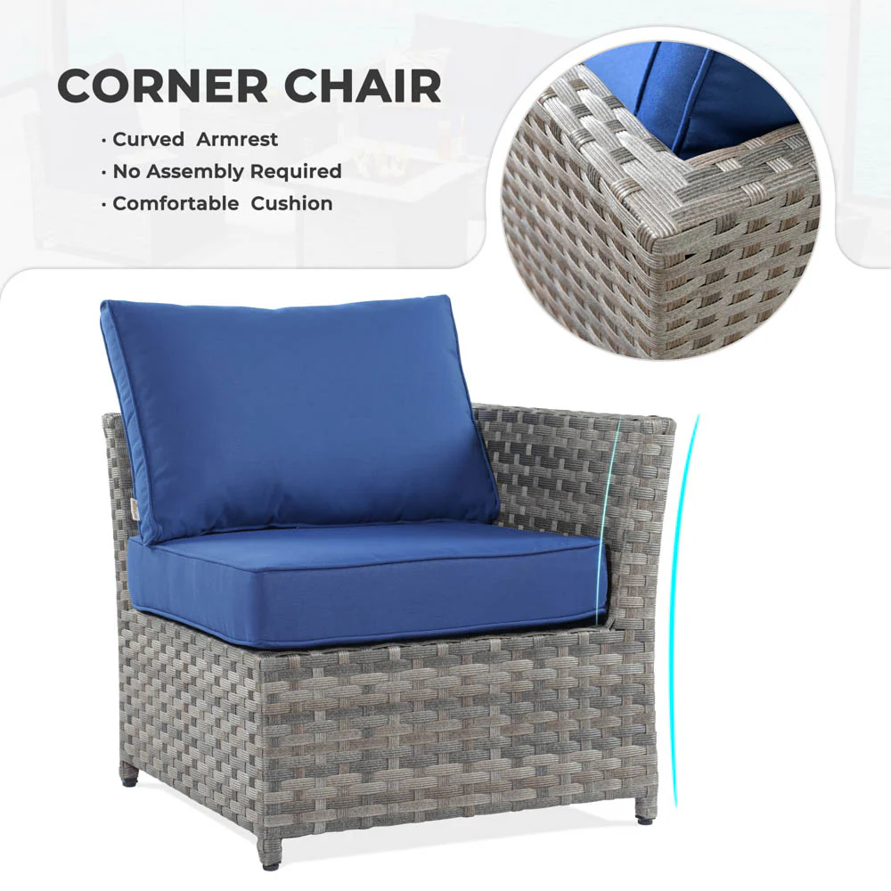 Ovios Patio Furniture Set New Rimaru 6-Piece, Fully Assembled