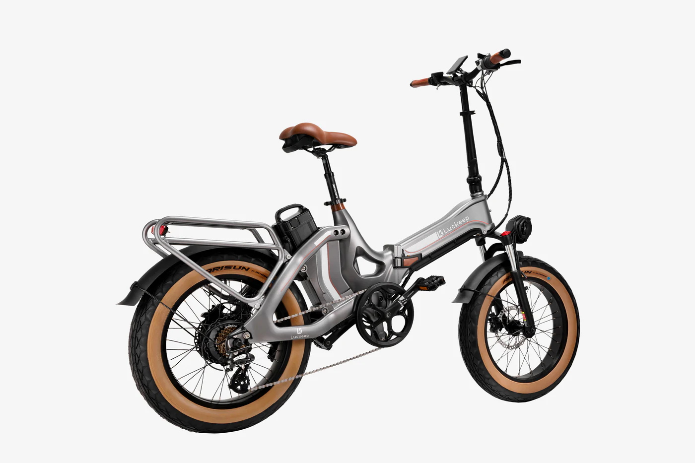 【Christmas discounts 🎄】🔥 Luckeep X1 Folding eBike｜1200W Motor｜48V15Ah Battery｜45 km/h Top Speed｜Long Range｜Off-Road｜Compact & Foldable