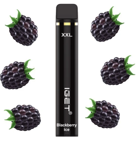 IGET XXL BLACKBERRY ICE – 1800 PUFFS