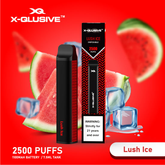 X-QLUSIVE LUSH ICE – 2500 PUFFS