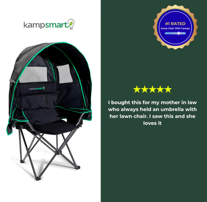 KAMPSMART™ CANOPY CHAIR